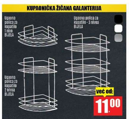 Kupaonička žičana galanterija