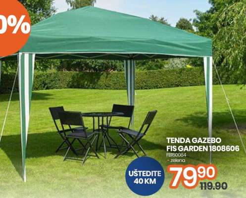 TENDA GAZEBO FIS GARDEN 1808606