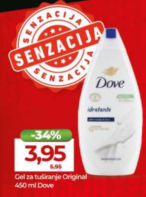 Gel za tuširanje Original 450 ml Dove