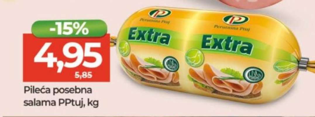 Pileća posebna salama PPtuj, kg