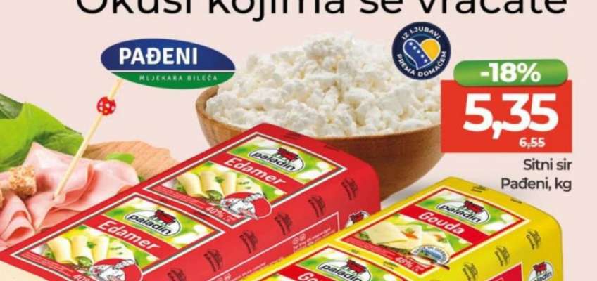 Sitni sir Pađeni, kg