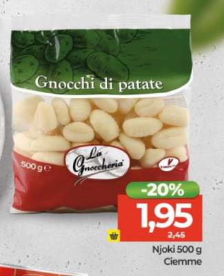 Njoki 500 g Ciemme