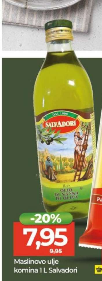 Maslinovo ulje komina 1 L Salvadori