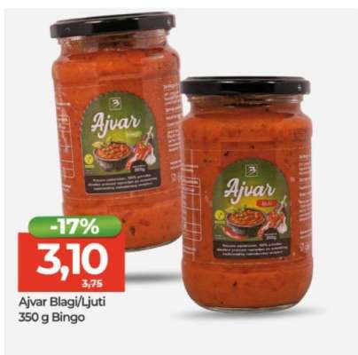 Ajvar blagi, ljuti