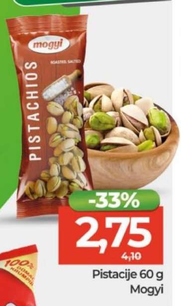 Pistacije 60 g Mogyi
