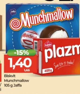 Biskvit Munchmallow