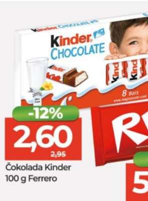 Čokolada Kinder