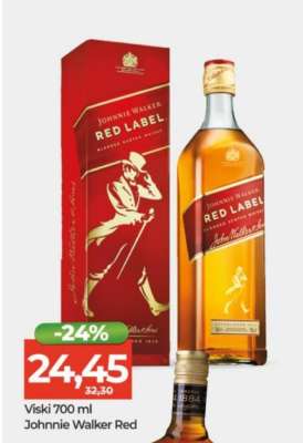 Viski 700 ml Johnnie Walker Red