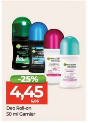 Deo roll-on 50 ml Garnier