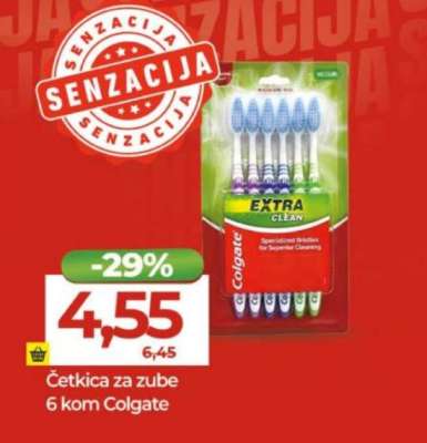 Četkica za zube 6 kom Colgate