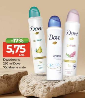 Dezodorans 250 ml, Dove