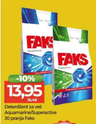 FAKS Aquamarine, Superaktiv