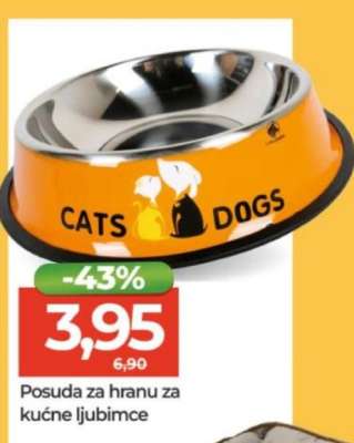 Posuda za hranu za kućne ljubimce