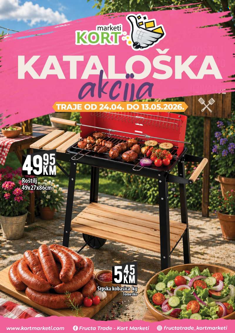 Kort marketi katalog - 24.04.2026. - 13.05.2026.