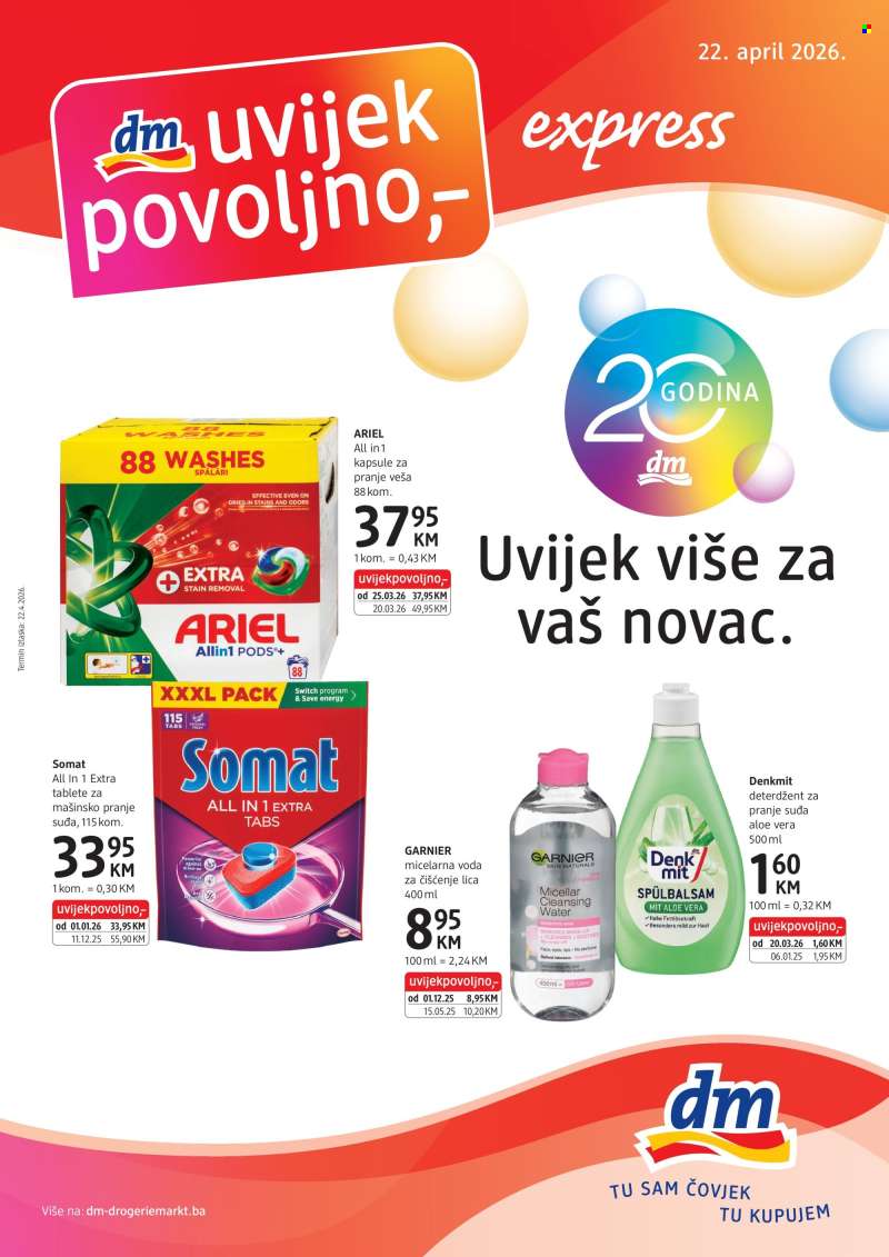 dm katalog - 22.04.2026. - 05.05.2026.