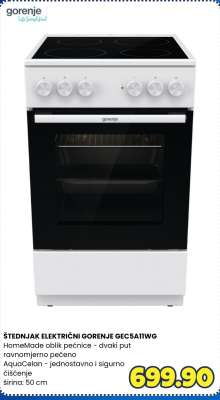 ŠTEDNJAK ELEKTRIČNI GORENJE GEC5A1IWG