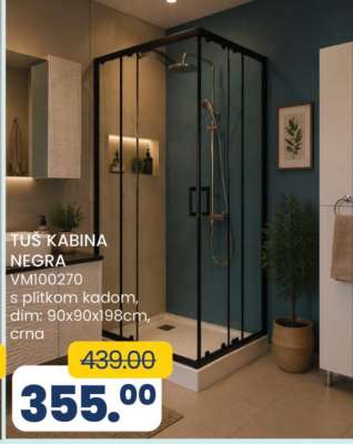TUŠ KABINA NEGRA