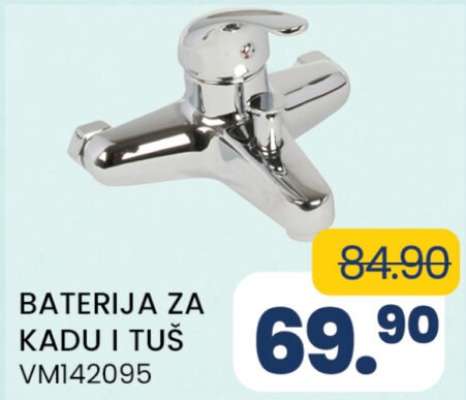 BATERIJA ZA KADU I TUŠ