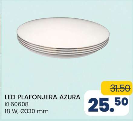 LED PLAFONJERA AZURA