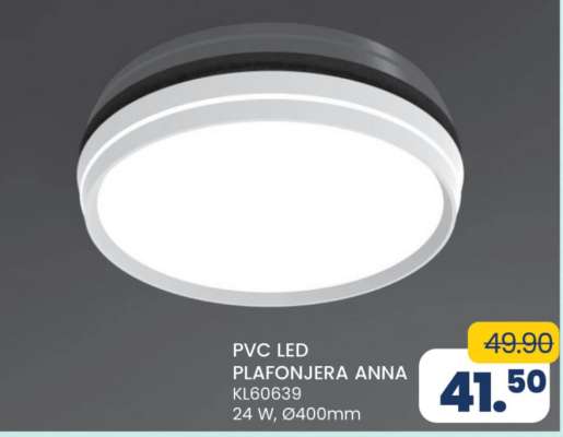 PVC LED PLAFONJERA ANNA