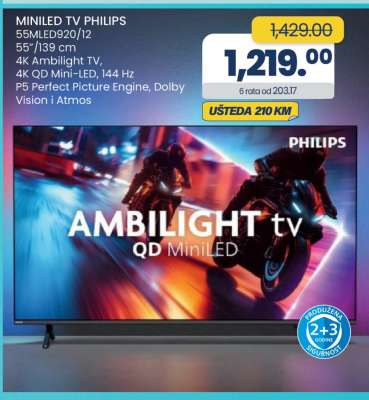 MINILED TV PHILIPS 55MLED920/12