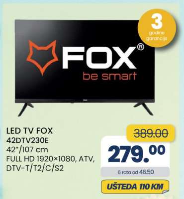 LED TV FOX