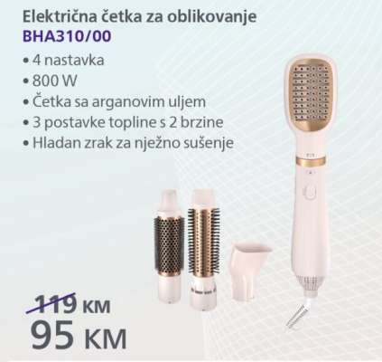 Električna četka za oblikovanje BHA310/00