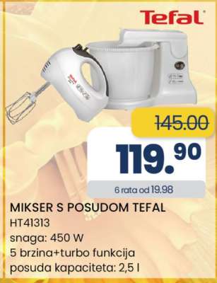 MIKSER S POSUDOM TEFAL