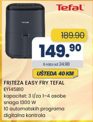FRITEZA EASY FRY TEFAL