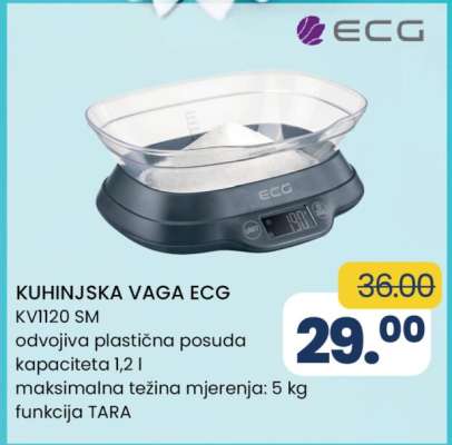 KUHINJSKA VAGA ECG