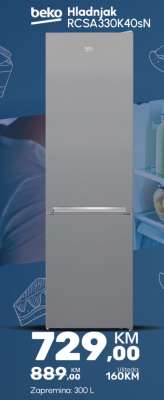 beko Hladnjak RCSA330K40sN