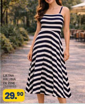 LJETNA HALJINA ZA ŽENE