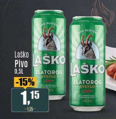 Laško Pivo 0,5l