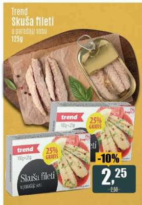 Trend Skuša fileti u paradajz sosu