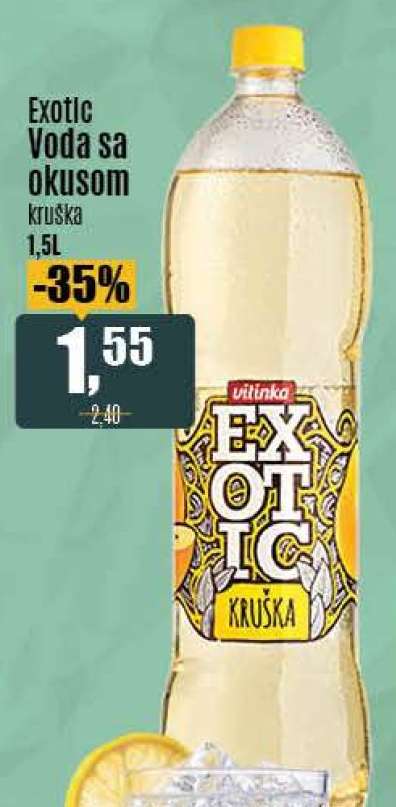 Exotic Voda sa okusom kruška