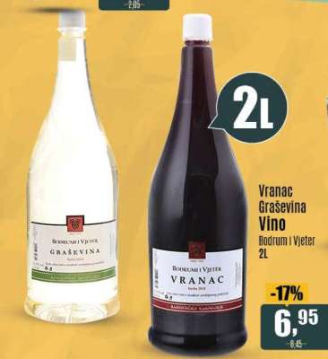Vranac Graševina Vino