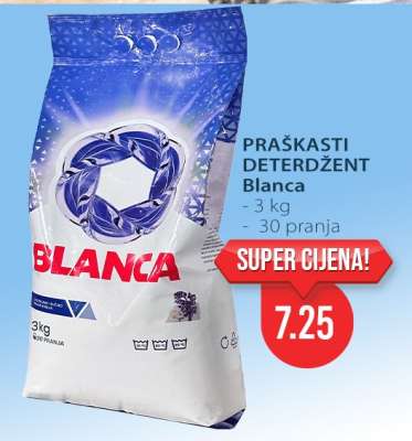 BLANCA PRAŠKASTI DETERDŽENT