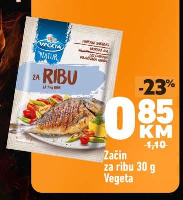 Začin za ribu 30 g Vegeta