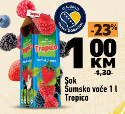 Tropico Šumsko voće 1 l