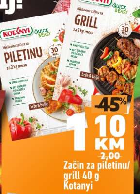 Začin za piletinu/grill Kotanyi