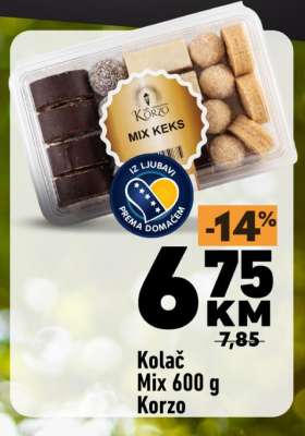 Kolač Mix 600 g Korzo