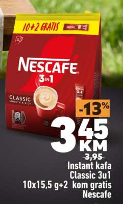 Instant kafa Classic 3u1