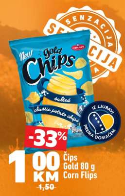 Čips Gold 80 g