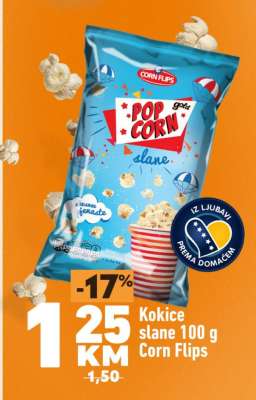 Kokice slane 100 g Corn Flips