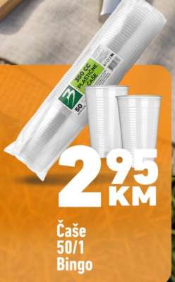 Čaše 50/1 Bingo