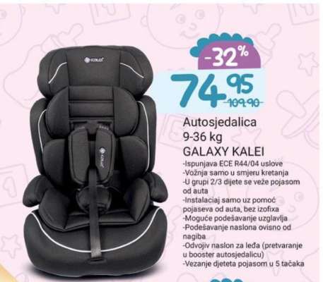 Autosjedalica GALAXY KALEI