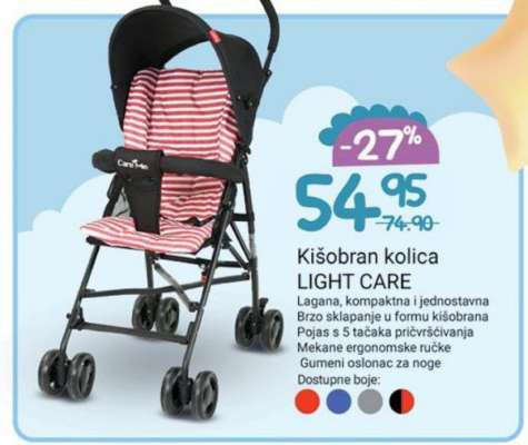 Kišobran kolica LIGHT CARE