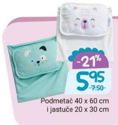 Podmetač i jastuče