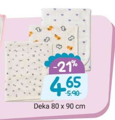 Deka 80 x 90 cm