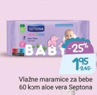 Vlažne maramice za bebe